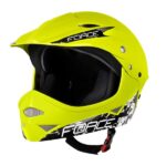 Κράνος ποδηλάτου FORCE DOWNHILL Κίτρινο