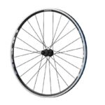 ΤΡΟΧΟΣ SHIMANO WH-R501A, REAR FOR 8/9/10-SPEED, RIM(W/TAPE):CLINCHER BLACK, W/MONOTONE STICKER, BLADED SPOKE, QR:BLACK, R-QR:168MM, W/O BAG