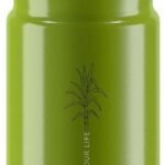 elite water bottle jet green olive 550ml