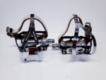 KYOKUTO PRO ACE KKT-PA PEDALS & TOE CLIPS 9/16'' NOS