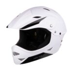 FULL FACE FORCE DOWNHILL BICYCLE HELMET WHITE SIZE 54-58CM