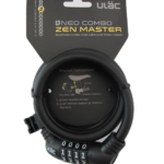 ULAC NEO COMBO ZEN MASTER STEEL CABLE LOCK 10MM X 150CM