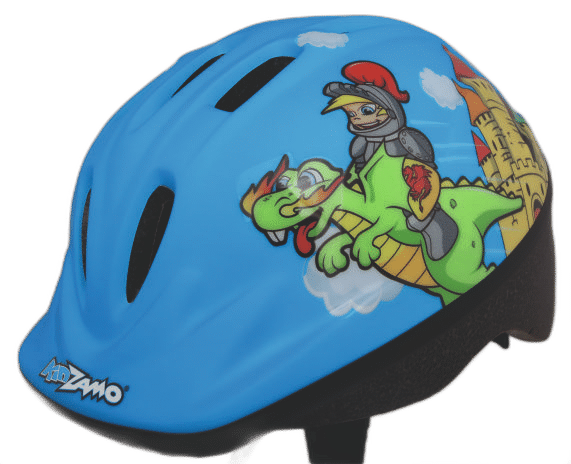 1081030008-KIDS-BICYCLE-HELMET-KIDZAMO-RACING-BLUE-52-56-CM KIDZAMO RACING BLUE KIDS HELMET 52-56CM
