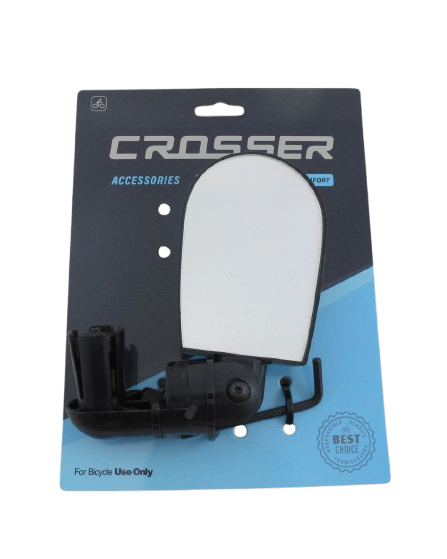 crosser spymicro bicycle mirror 63x43mm